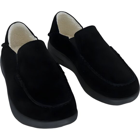Propét Edsel Men's Comfortable Black Slippers Size 8.5 Medium US - Picture 1 of 6